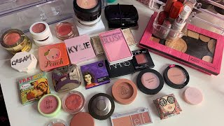 Decluttering My Blushes July 2021