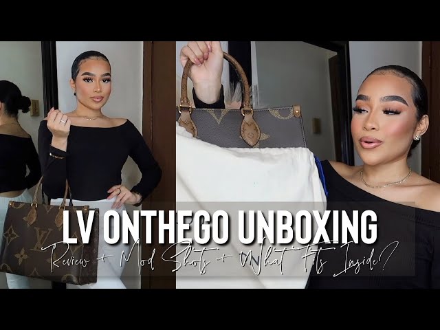 LOUIS VUITTON ONTHEGO MM Unboxing 