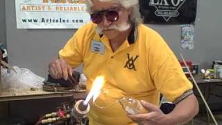 Barry Lafler Making a duck from a beer bottle