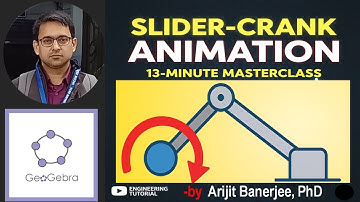MASTER Slider-Crank Mechanism Animation in 13 Minutes! -Lesson 3: (Step-by-Step Guide for Beginners)