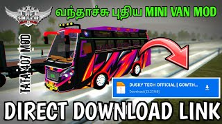 New Tata 407 mini van mod for bus simulator indonesia | Bussid new mod | direct mediafire link