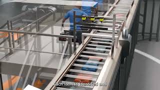 EuroSort E Sort Technical Animation - CSL Automation