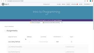 Intro to Online and Using repl it
