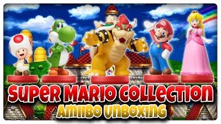 Super Mario Amiibo Collection Unboxing & Mario Party 10 Unboxing