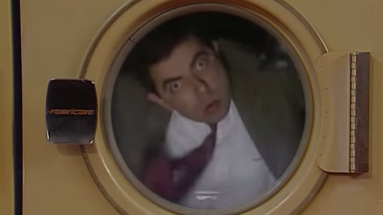 Stuck in a Washing Machine | Funny Clip | Classic Mr. Bean
