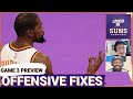 How the phoenix suns can get their offense back on track in game 3 vs timberwolves