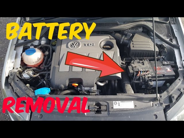 Wie Volkswagen Polo 5 1.2 TSI Batterie wechseln?