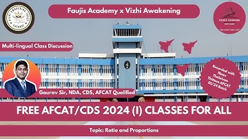 Prepare for AFCAT 01/24 Exam | Ratio & Proportions | #exam #cds #mathematics #math #afcat #ratio