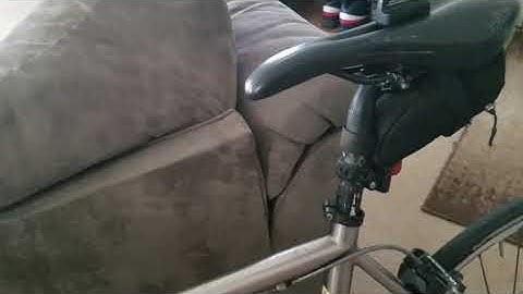 stuck seatpost motobecane titanium