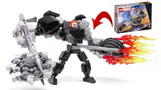 Upgrading LEGO Ghost Rider [Transforming Bike & Mech Armor]