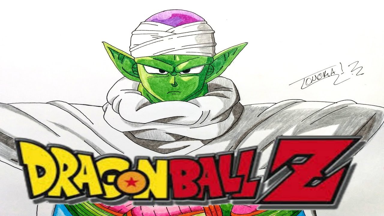 Dibujando a Picolo - Dragon ball Z #2 - YouTube