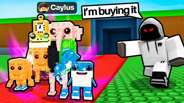 Pretending To Be a BRAINROT In Steal a Brainrot..