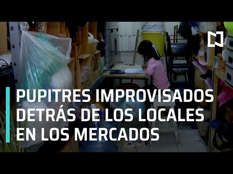 Comerciantes adaptan pupitres en locales de los mercados - En Punto