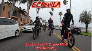 ECrewLA  Shoji's Back!! Group Ride (28 MAY 2023)