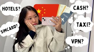 READY for your trip to China with these Travel Tips ✈ VPN, Taxi, Hotels, Data, Cash & more | 2024