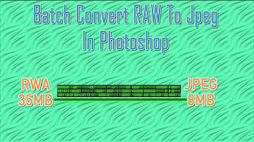Batch Convert RAW To Jpeg in 2 Minutes || A.k Studio