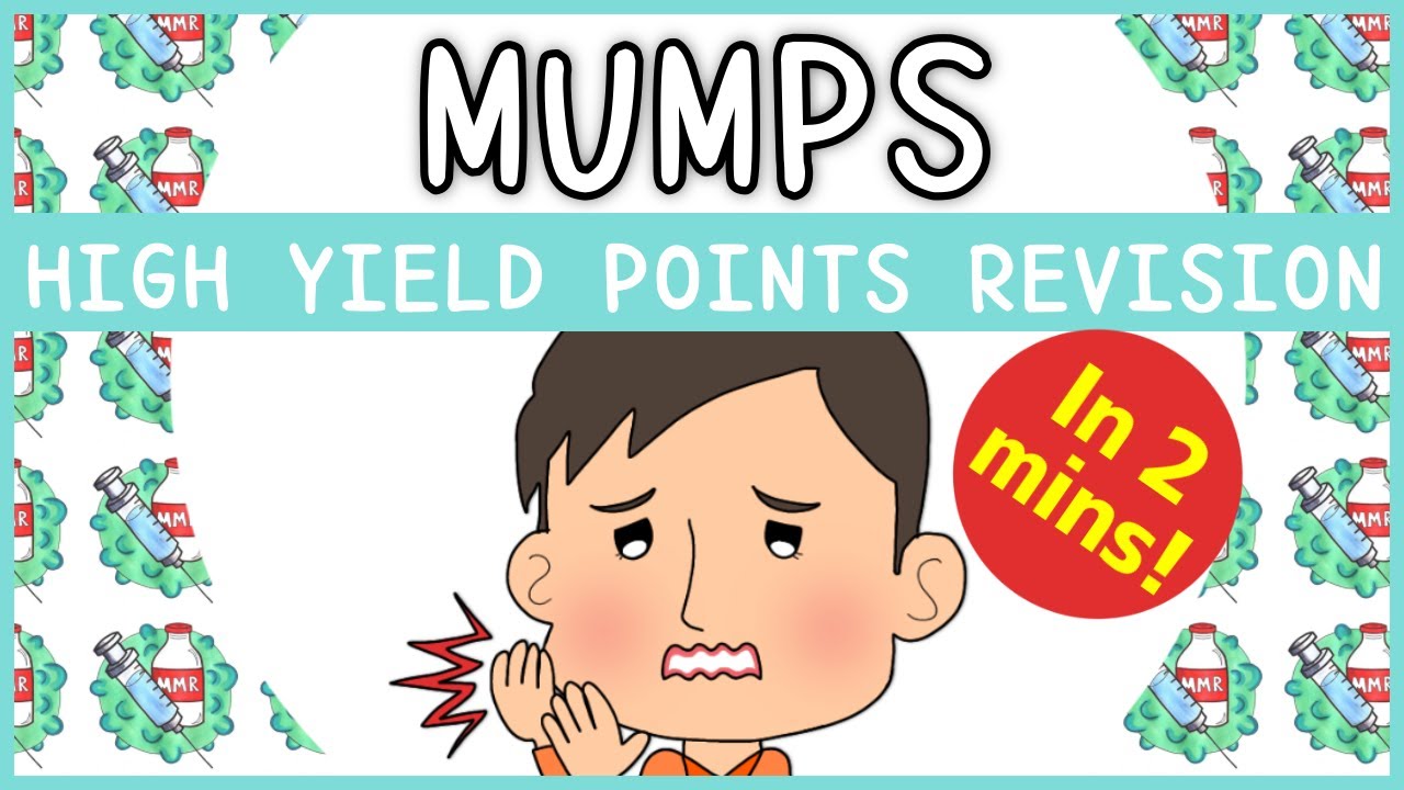 Mumps Signs And Symptoms Diagnosis Treatment Complications Youtube