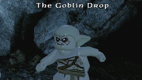 LEGO The Hobbit - The Goblin Drop Mithril Brick Side Mission #19 Dolguldur