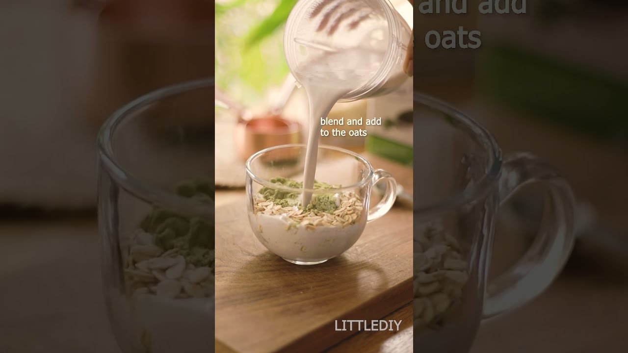 Healthy Breakfast No Milk Overnight Oats Recipe