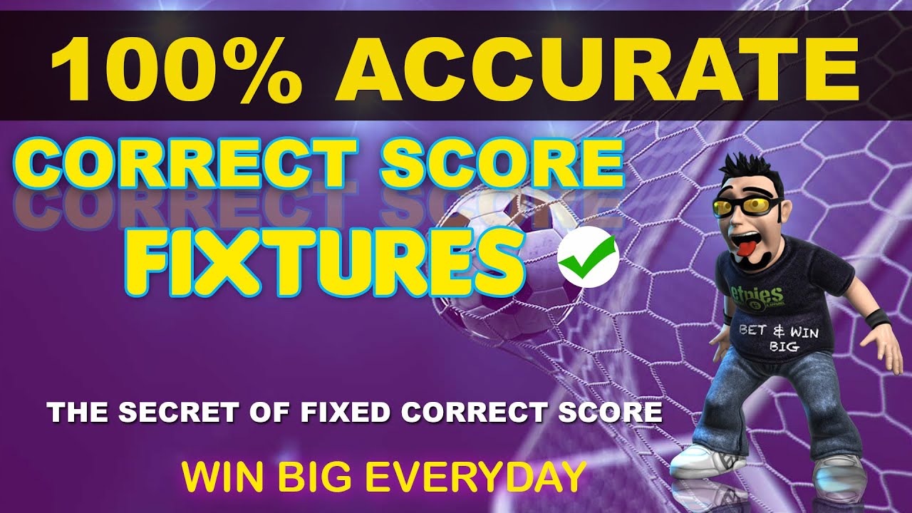 Correct score tips & predictions