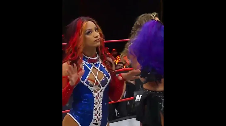 Mercedes Moné, Harley Cameron, and Mini Moné off air footage from AEW Collision April 17th 2025