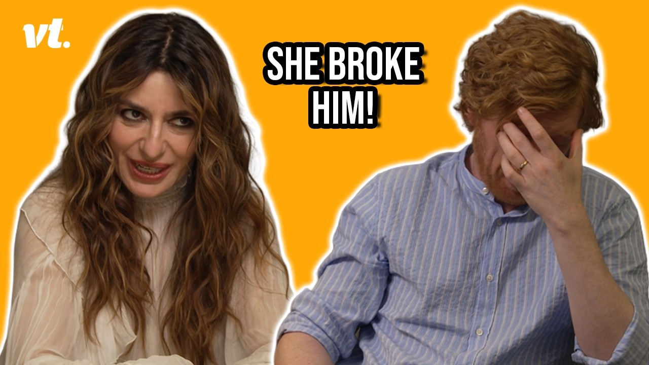 Domhnall Gleeson Left Speechless By Sabrina Impacciatore | Quiz on me