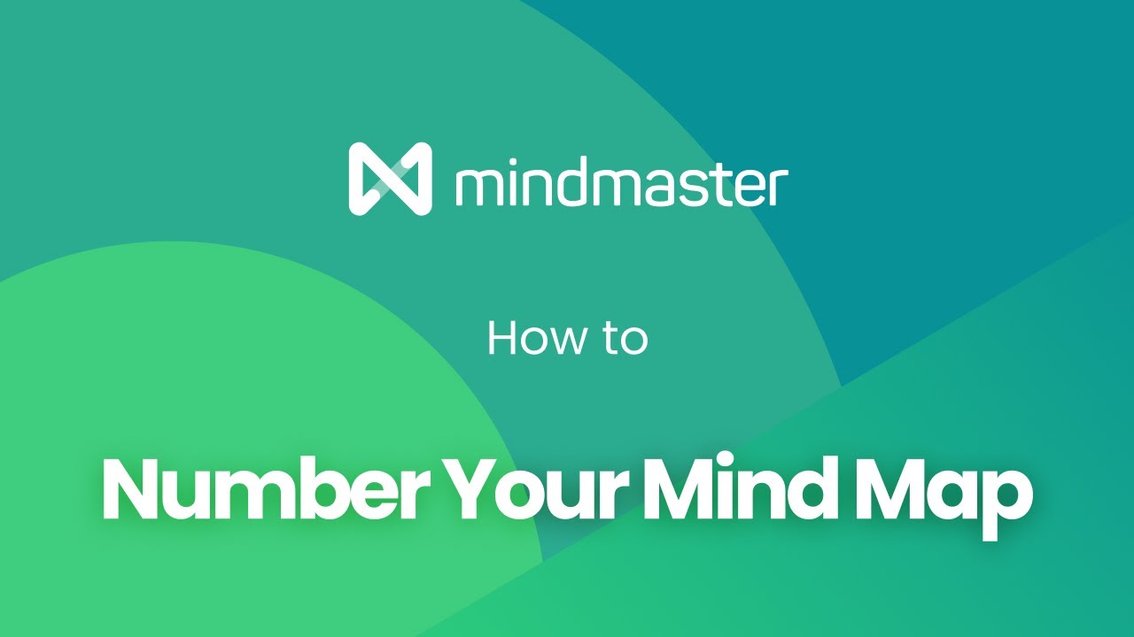  Update  How to Number Your Mind Map - EdrawMind (formerly MindMaster)  Tutorial