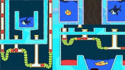 Save the fish/big hard level shark 📍 Android game/1303 update level- @abhijit-766