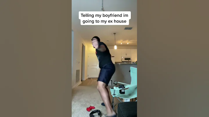 Telling my boyfriend I’m going to my ex house 😂 #shorts