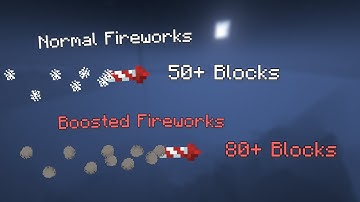 How to Make Boosted Firework Rockets in Minecraft