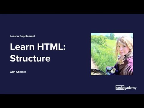 Learn HTML Structure Video Tutorial: Episode 2