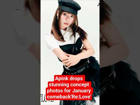Apink returns in style with stunning 'Re:Love' concept images | ytshorts #trending #kpop #kpopnews