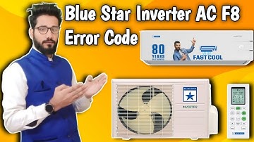 Blue Star Inverter AC F8 Error Code || How To Solve F8 Error Code Blue Star Inverter AC