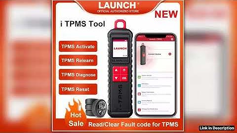 LAUNCH X431 i TPMS Handheld TPMS Service Tool Work with X431 Scanner or i IPMS APP Supports All