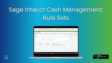 What are Rule Sets in Sage Intacct Cash Management | Sage Intacct Help and Support