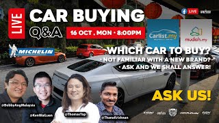 Weekly LIVE Car Buying Q&amp;A | Evomalaysia.com (16/10/2023)