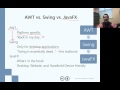 Javafx Vs Swing