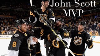 John Scott - NHL All-Star MVP!