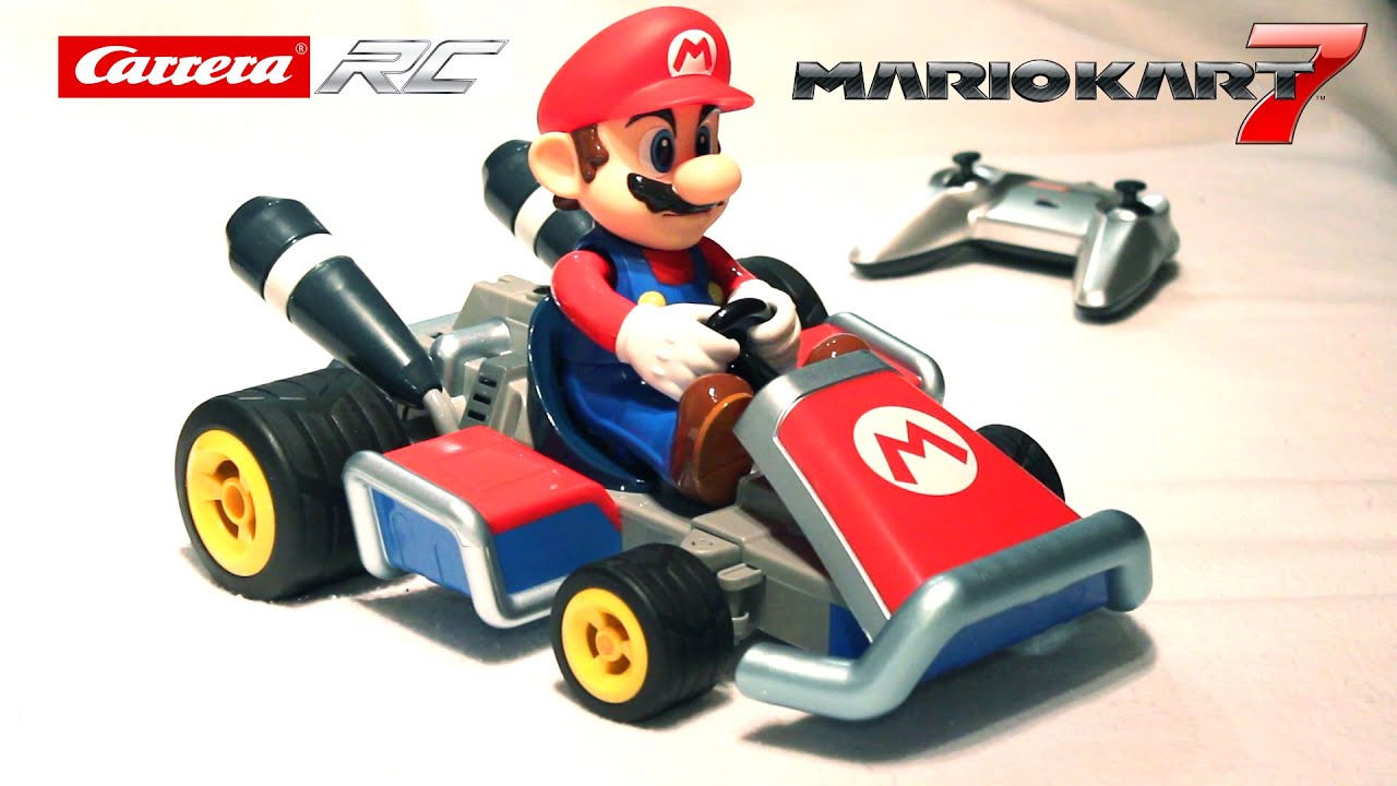 Carrera MARIO KART 7 RC (Radio controlled) 1:16 scale Unboxing - YouTube