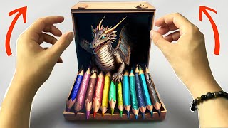 Une box de dessin DRAGON ! (J'ouvre et teste)