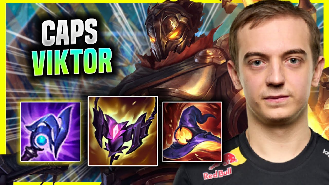 CAPS IS A BEAST WITH VIKTOR! - G2 Caps Plays Viktor Mid vs Vex! | Season 2022