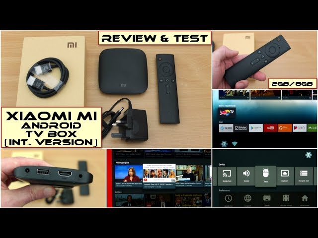 Xiaomi Mi Box 4K REVIEW - Android TV, 2GB Ram, S905X - USA Version 