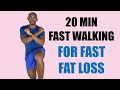 20 Minute Fast Walking Workout at Home for Fast Fat Loss