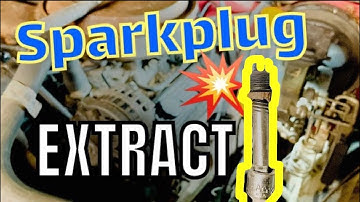How to remove a broken spark plug from a Engine block?! Extract spark plug w/ EZ out Chevy Motor 5.7