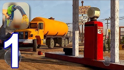 Gas Station Junkyard Simulator - Gameplay Part #1