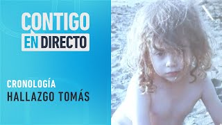 CRONOLOGÍA: Así fue el día en que encontraron a Tomás Bravo - Contigo en Directo