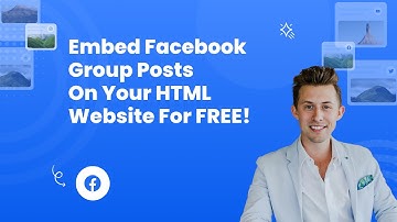 How to embed Facebook group posts on HTML? #embed #facebookgroup #posts #html #widget