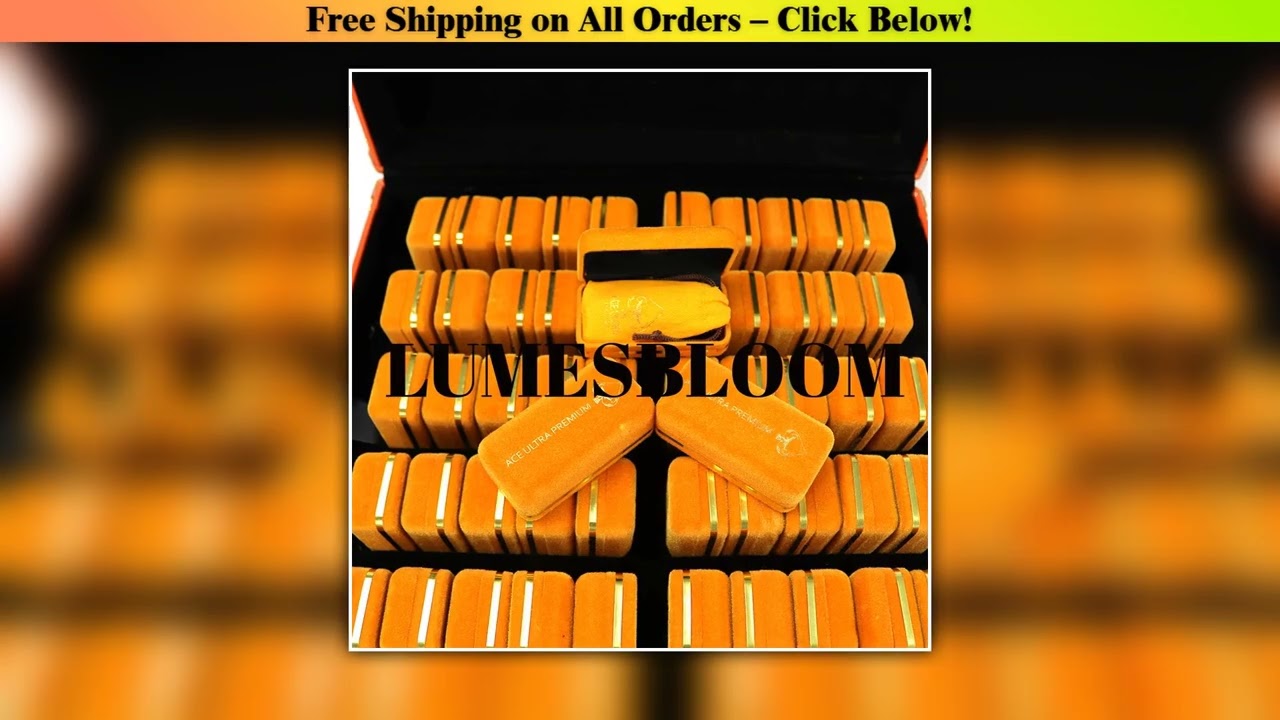 ACE Muhameds Ultra Empty Cartridge Storage 2.0 Orange Golden Label Set Cotton Bag Velet Display