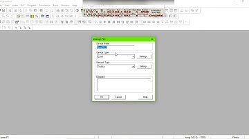 Simulasi Motor Forward/Reverse (HMI) dengan menggunakan CX-Programmer dan CX-Designer.