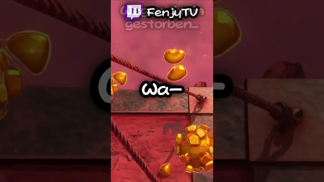 Wegen Stein Gestorben Shorts Gaming Donkeykongbananza